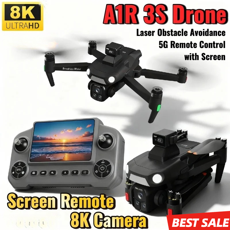 Hot Sale A1R 3S Foldable Drone - Drone Racing Camera review and price